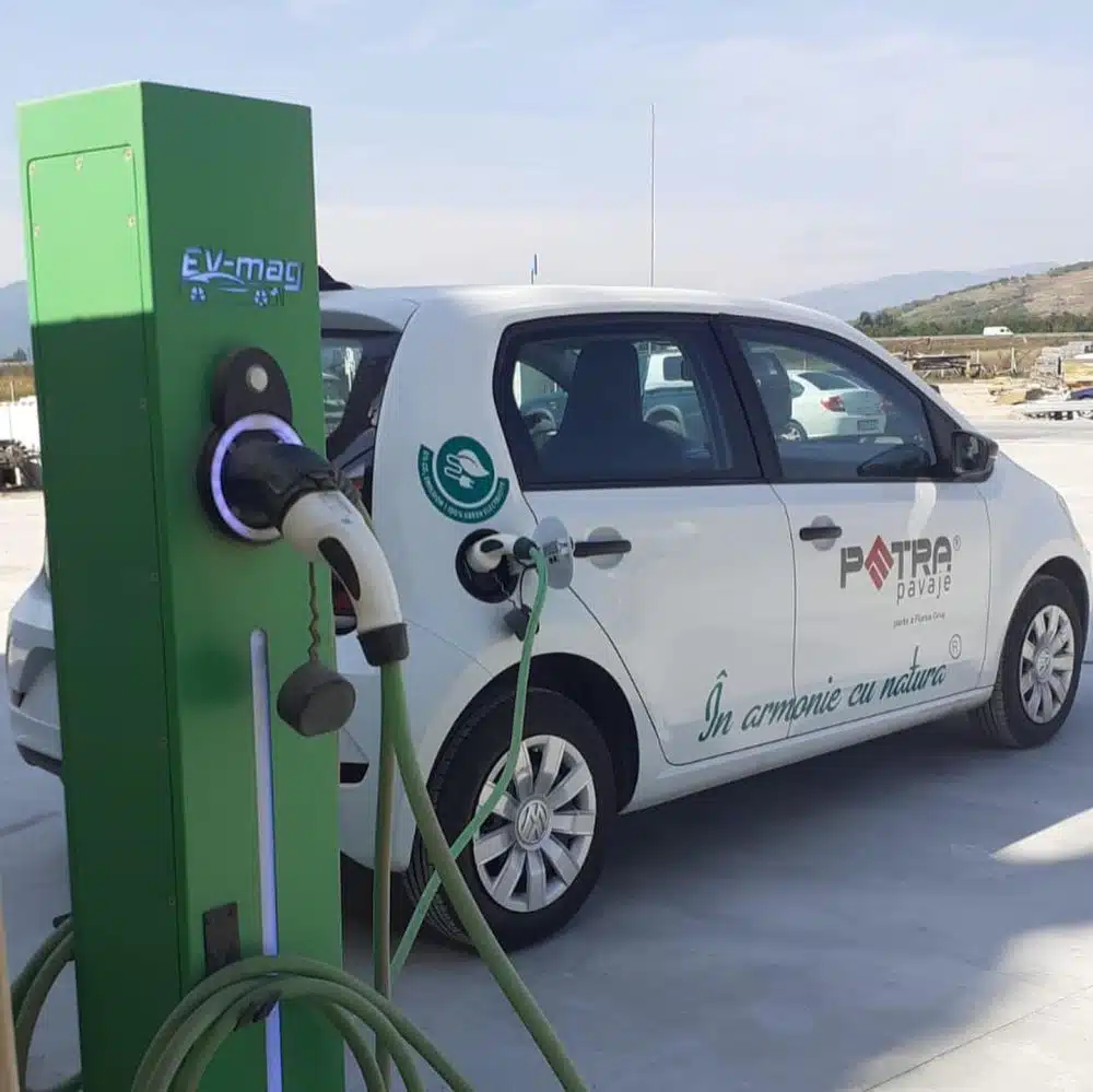 Incarcare VolsWagen E-UP statie de incarcare electrica FLOREA GRUP