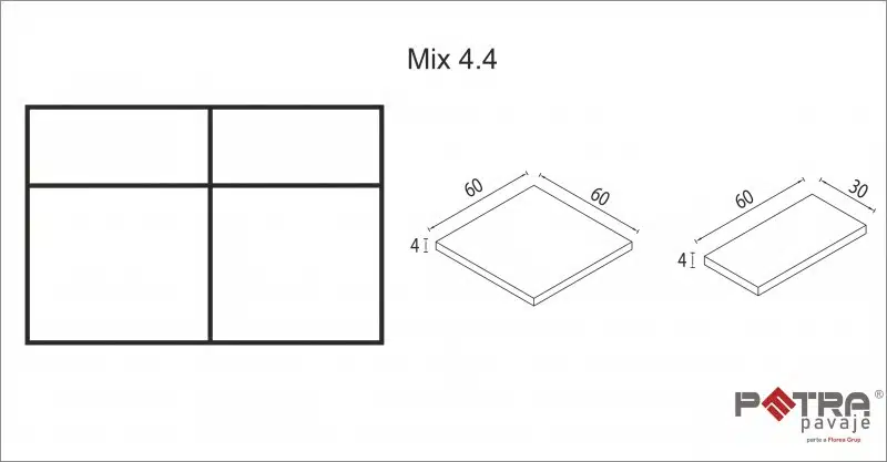 Mix petra Pavaje 44 model montaj si schite piese componente 