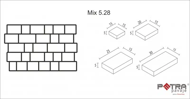 Mix petra Pavaje 528