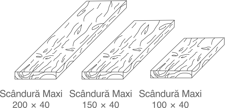 pavaj scandura MAXI pavaj scandura MAXI