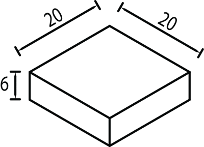 schita produs 20x20x6