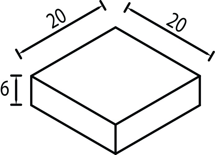 schita produs 20x20x6