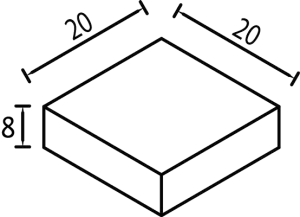 schita pavaj 20x10x8 petra pavaje