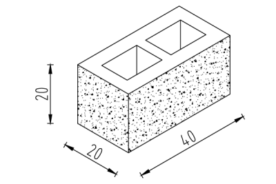 schita element stalp baroc 40x20x20 petra pavaje